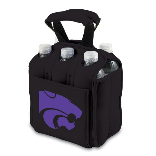 Kansas State University Wildcats 6-Pack Beverage Buddy - Black - Click Image to Close
