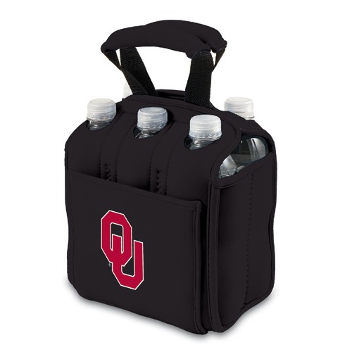 University of Oklahoma Sooners 6-Pack Beverage Buddy - Black - Click Image to Close