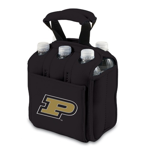 Purdue University Boilermakers 6-Pack Beverage Buddy - Black - Click Image to Close