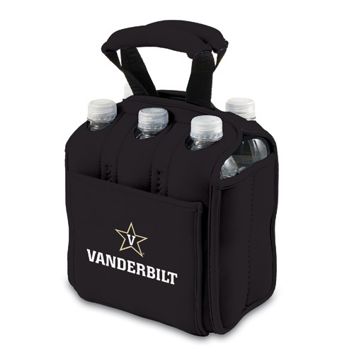 Vanderbilt University Commodores 6-Pack Beverage Buddy - Black - Click Image to Close