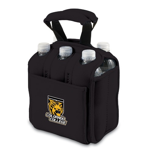 Colorado College Tigers 6-Pack Beverage Buddy - Black - Click Image to Close