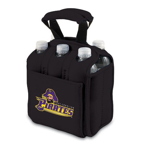 East Carolina University Pirates 6-Pack Beverage Buddy - Black - Click Image to Close