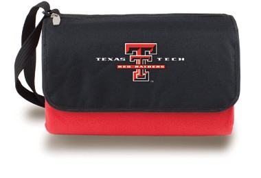 Texas Tech University Red Raiders Blanket Tote - Red - Click Image to Close