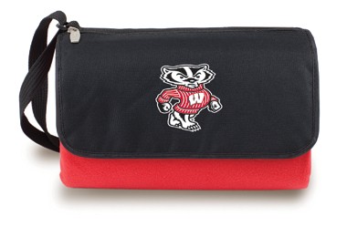 University of Wisconsin Badgers Blanket Tote - Red - Click Image to Close