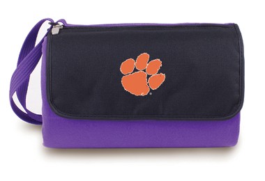 Clemson University Tigers Blanket Tote - Purple - Click Image to Close