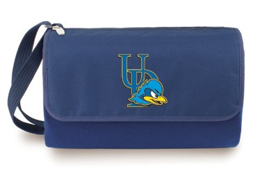 University of Delaware Blue Hens Blanket Tote - Navy - Click Image to Close