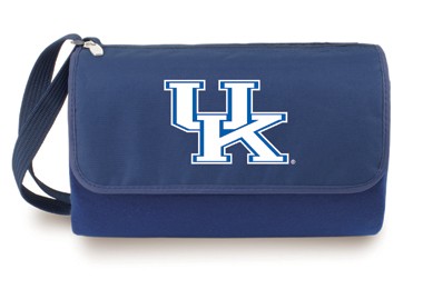 University of Kentucky Wildcats Blanket Tote - Navy - Click Image to Close