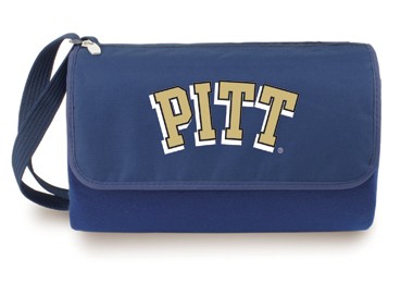 University of Pittsburgh Panthers Blanket Tote - Navy - Click Image to Close