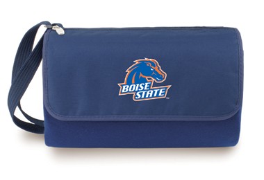 Boise State University Broncos Blanket Tote - Navy - Click Image to Close