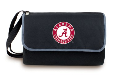 University of Alabama Crimson Tide Blanket Tote - Black - Click Image to Close