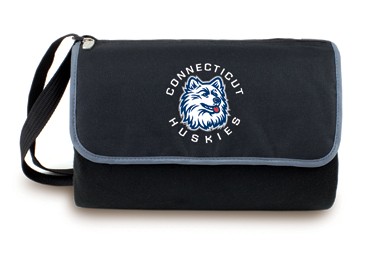 University of Connecticut Huskies Blanket Tote - Black - Click Image to Close