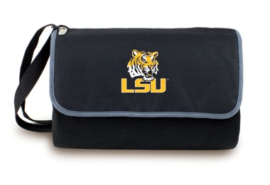 Louisiana State University Tigers Blanket Tote - Black - Click Image to Close