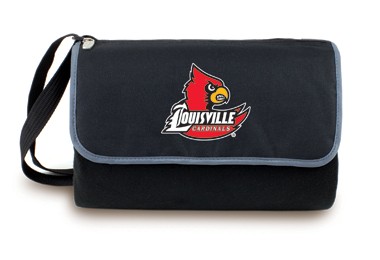 University of Louisville Cardinals Blanket Tote - Black - Click Image to Close