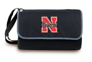 University of Nebraska-Lincoln Cornhuskers Blanket Tote - Black - Click Image to Close