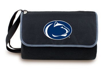 Pennsylvania State University Nittany Lions Blanket Tote - Black - Click Image to Close