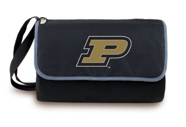 Purdue University Boilermakers Blanket Tote - Black - Click Image to Close