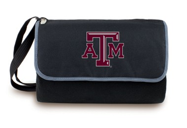 Texas A&M University Aggies Blanket Tote - Black - Click Image to Close