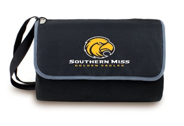 Southern Miss Golden Eagles Blanket Tote - Black - Click Image to Close