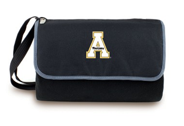 Appalachian State University Mountaineers Blanket Tote - Black - Click Image to Close
