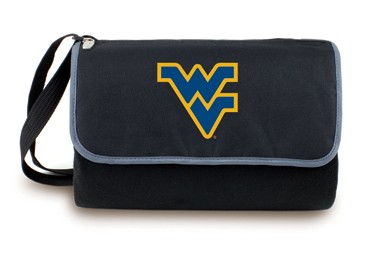West Virginia University Mountaineers Blanket Tote - Black - Click Image to Close