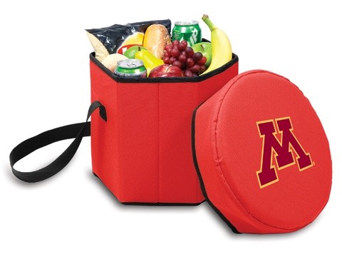 University of Minnesota Golden Gophers Bongo Cooler - Red - Click Image to Close