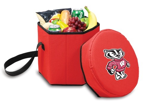 University of Wisconsin-Madison Badgers Bongo Cooler - Red - Click Image to Close