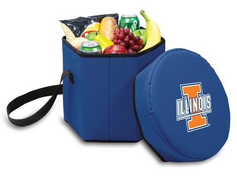 Illinois Fighting Illini Bongo Cooler - Navy - Click Image to Close