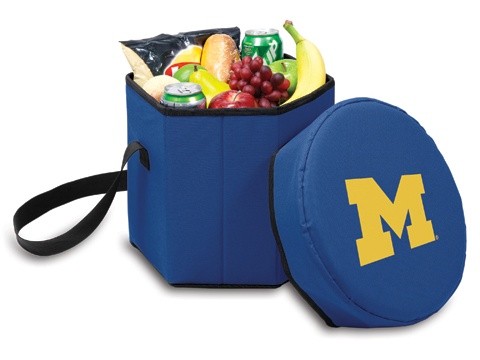 University of Michigan Wolverines Bongo Cooler - Navy - Click Image to Close