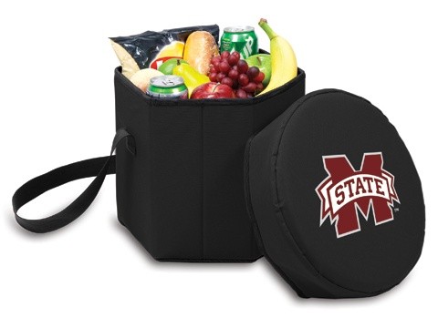 Mississippi State University Bulldogs Bongo Cooler - Black - Click Image to Close