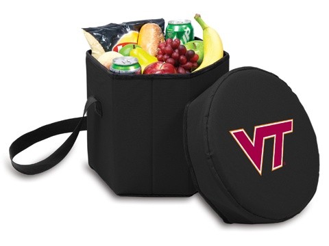 Virginia Tech Hokies Bongo Cooler - Black - Click Image to Close