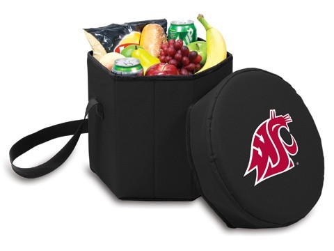 Washington State University Cougars Bongo Cooler - Black - Click Image to Close