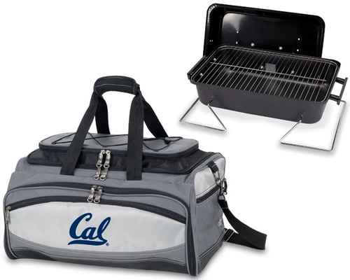 Cal Golden Bears Buccaneer BBQ Grill Set & Cooler - Click Image to Close