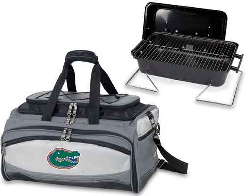 Florida Gators Buccaneer BBQ Grill Set & Cooler - Click Image to Close