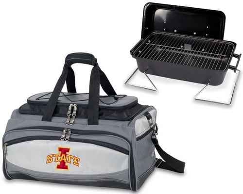 Iowa State Cyclones Buccaneer BBQ Grill Set & Cooler - Click Image to Close
