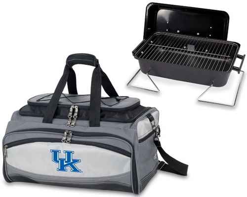 Kentucky Wildcats Embroidered Buccaneer BBQ Grill Set & Cooler - Click Image to Close