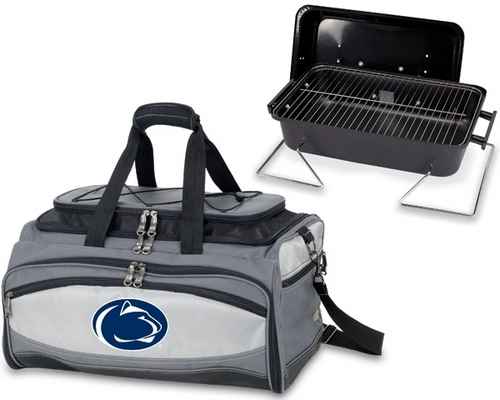 Penn State Nittany Lions Buccaneer BBQ Grill Set & Cooler - Click Image to Close