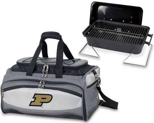 Purdue Boilermakers Buccaneer BBQ Grill Set & Cooler - Click Image to Close