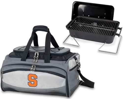 Syracuse Orange Buccaneer BBQ Grill Set & Cooler - Click Image to Close