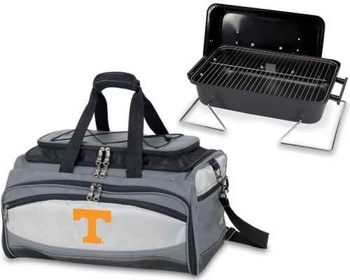 Tennessee Volunteers Buccaneer Embr. BBQ Grill Set & Cooler - Click Image to Close