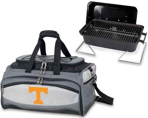 Tennessee Volunteers Buccaneer BBQ Grill Set & Cooler - Click Image to Close