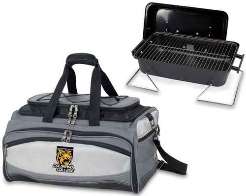 Colorado College Tigers Buccaneer BBQ Grill Set & Cooler - Click Image to Close