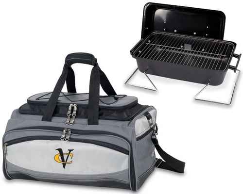 VCU Rams Embroidered Buccaneer BBQ Grill Set & Cooler - Click Image to Close