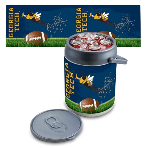 Georgia Tech Yellow Jackets Can Cooler - Football Edition - Click Image to Close