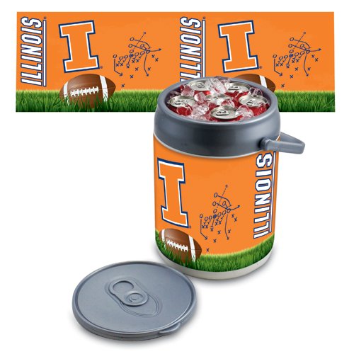Illinois Fighting Illini Can Cooler - Football Edition - Click Image to Close