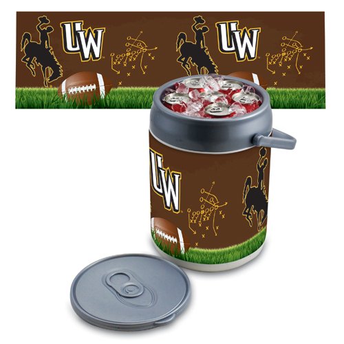 Wyoming Cowboys Can Cooler - Football Edition - Click Image to Close