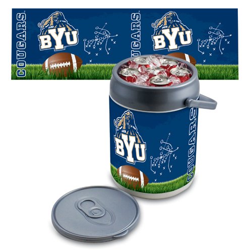 Brigham Young Cougars Can Cooler - Football Edition - Click Image to Close