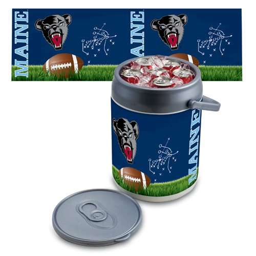 Maine Black Bears Can Cooler - Football Edition - Click Image to Close