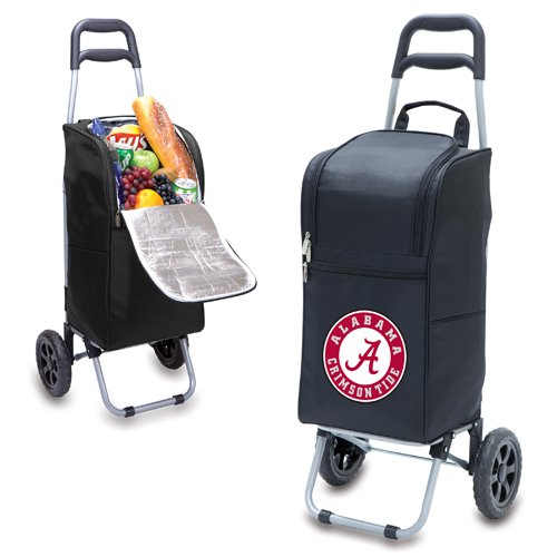 University of Alabama Crimson Tide Cart Cooler - Black - Click Image to Close