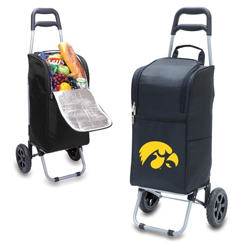 University of Iowa Hawkeyes Cart Cooler - Black - Click Image to Close
