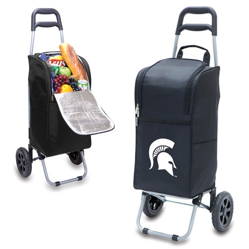 Michigan State University Spartans Cart Cooler - Black - Click Image to Close